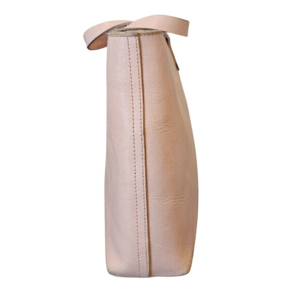 Madewell Small Blush Pink Transport Tote zip top shoulder bag & cross body strap - Picture 7 of 11